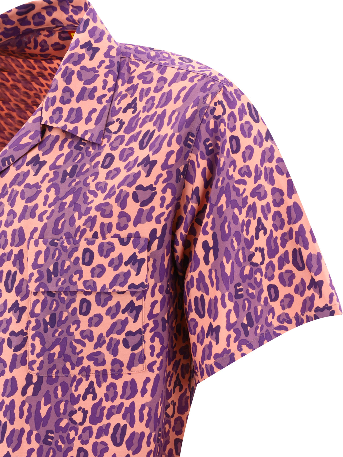 HUMAN MADE Pink Leopard Aloha shirt